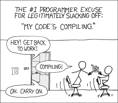 compiling http://xkcd.com/303/