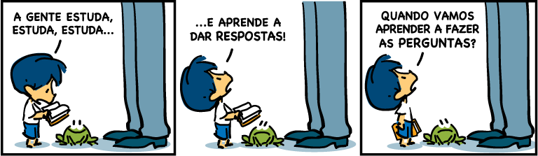Armandinho e as perguntas