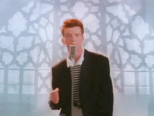 gif do rick dançando