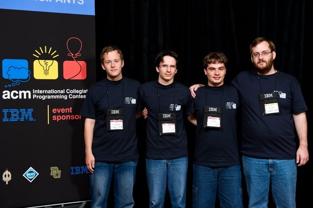Equipe Grito da Trypanossoma no ICPC em Orlando, EUA.