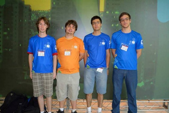 Equipe Ballong Misto da Trypanossoma na final nacional em Uberlândia-MG.