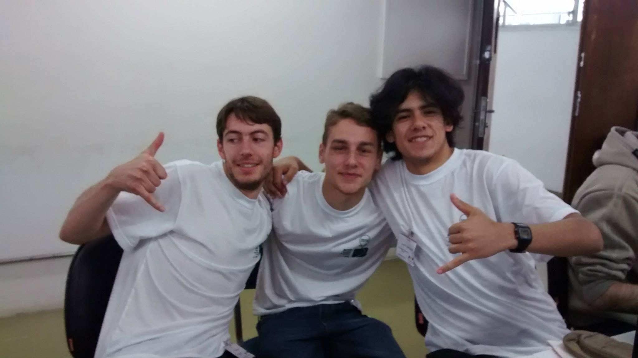 Equipe Alwaysgood's team na etapa regional de 2014, na UTFPR.