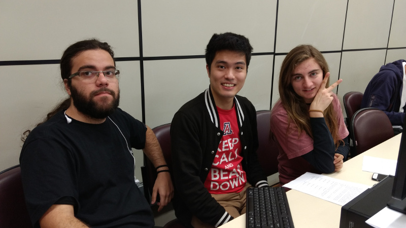 Equipe Trypanãosomos na etapa regional de 2016, na PUCPR.