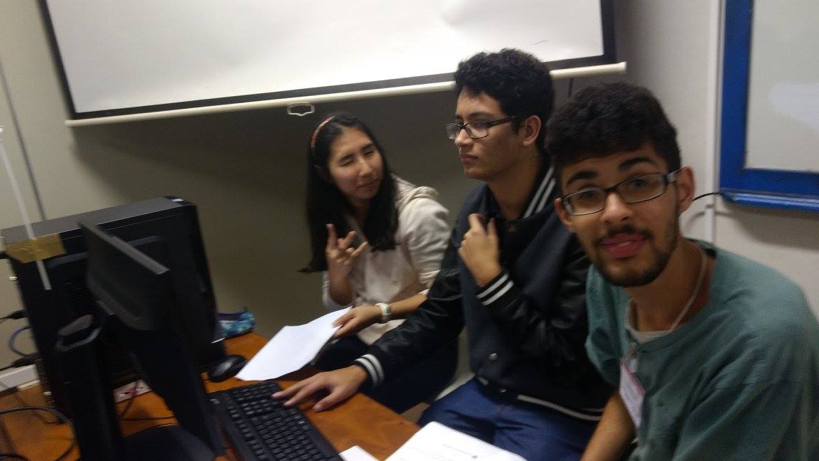 Equipe Funciona na minha máquina na etapa regional de 2017, na UEPG.